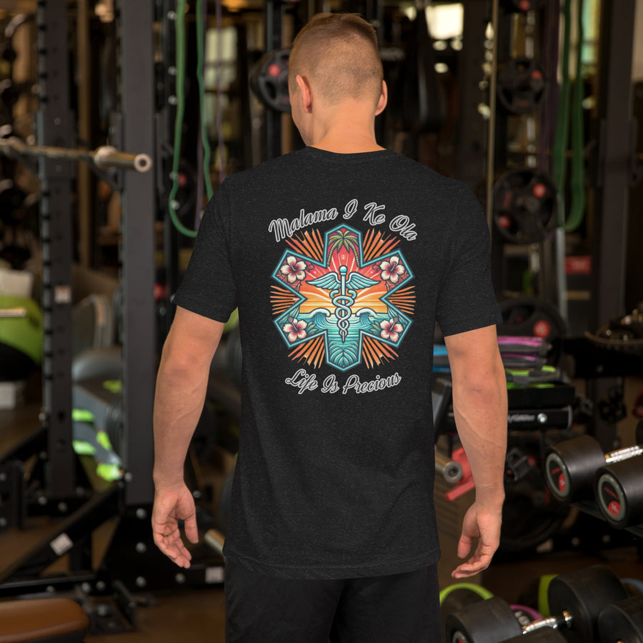 Malama I Ke Ola Tee – Life Is Precious Back Design (EMS Inspired)
