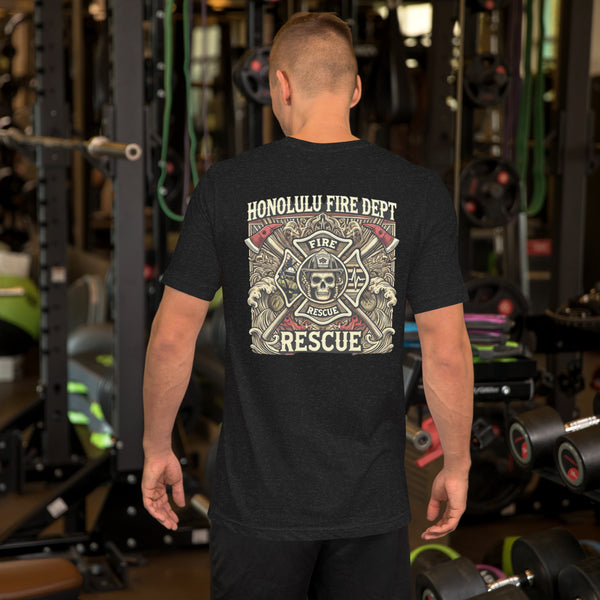 Honolulu Fire Dept – Skull & Axes Tee
