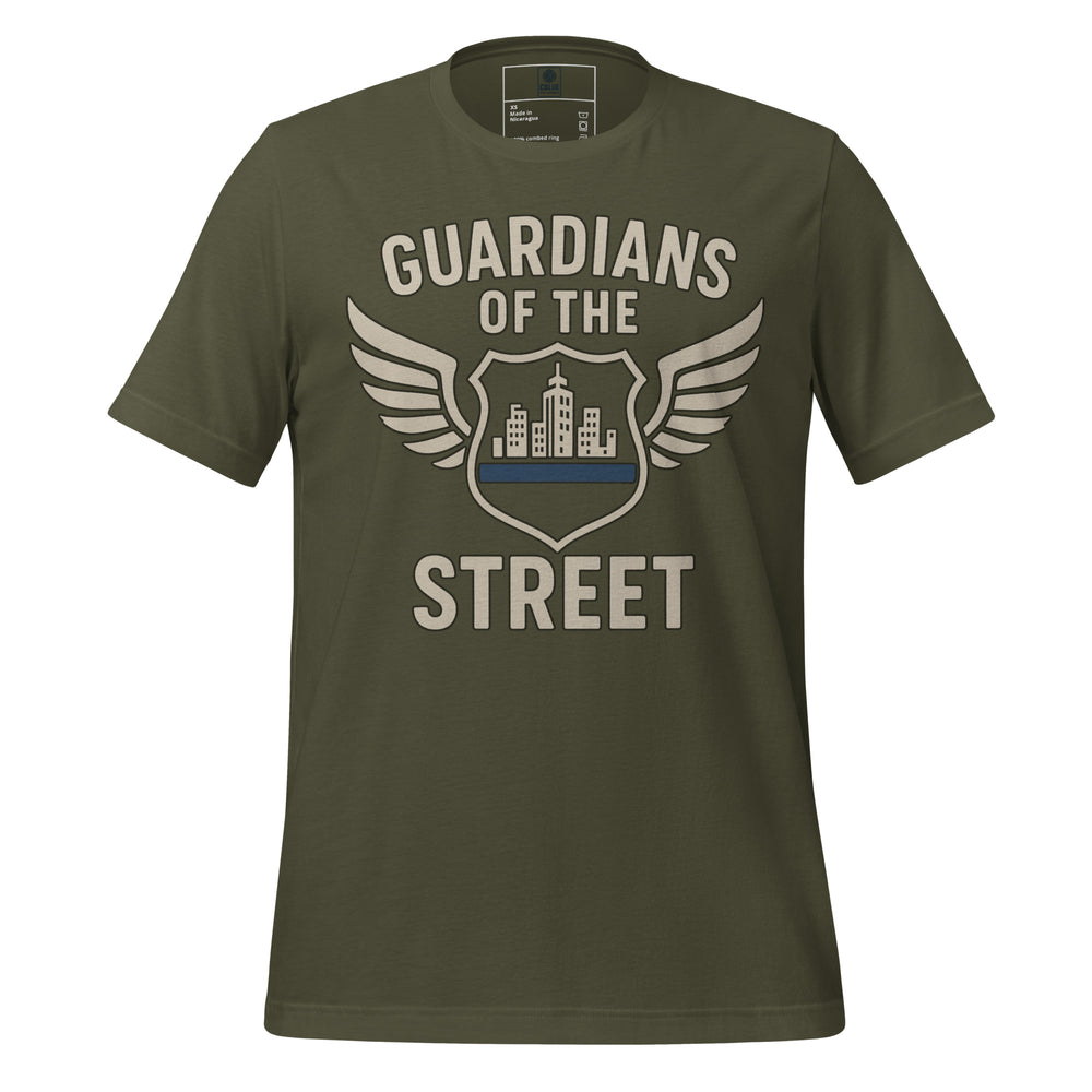 Guardians of the Street Tee – Thin Blue Line Shield
