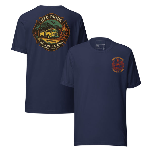 HFD Pride Tee – Mālama Kaʻāina / Forged by Aloha