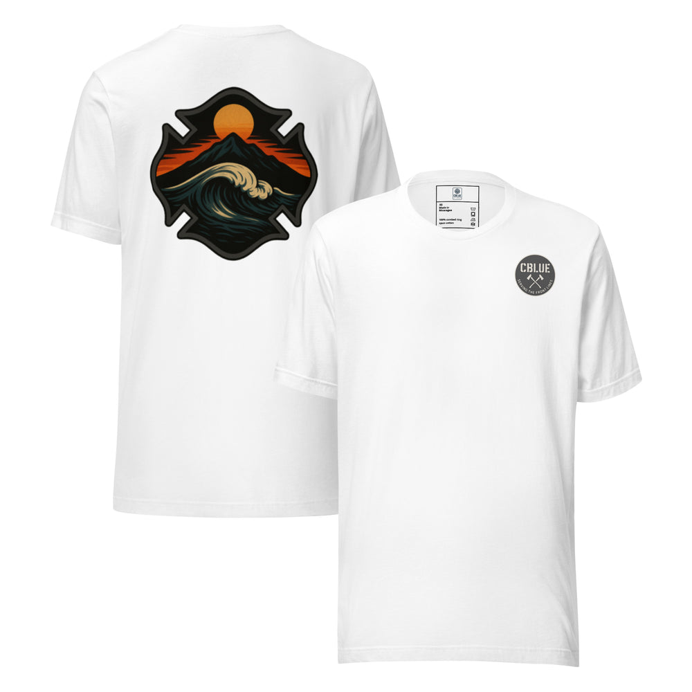 Sunset Surge Tee – CBlue Essentials Series