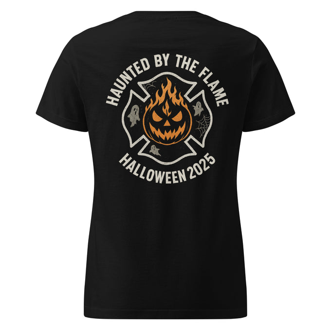 Haunted by the Flame Women’s Tee – Halloween 2025 Limited Edition