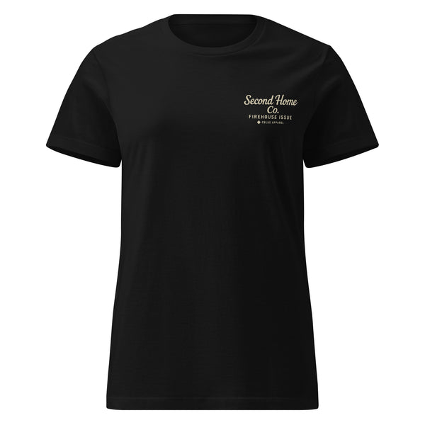 Women’s Second Home Co. Lounge Tee — Firehouse Comfort Wear | Built on Calls, Coffee & Crew