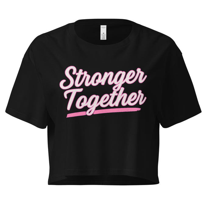 Fundraiser Women’s Crop Tee – Stronger Together Edition