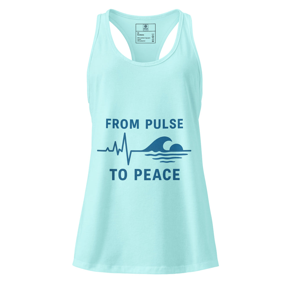 From Pulse to Peace – Women’s Racerback Tank