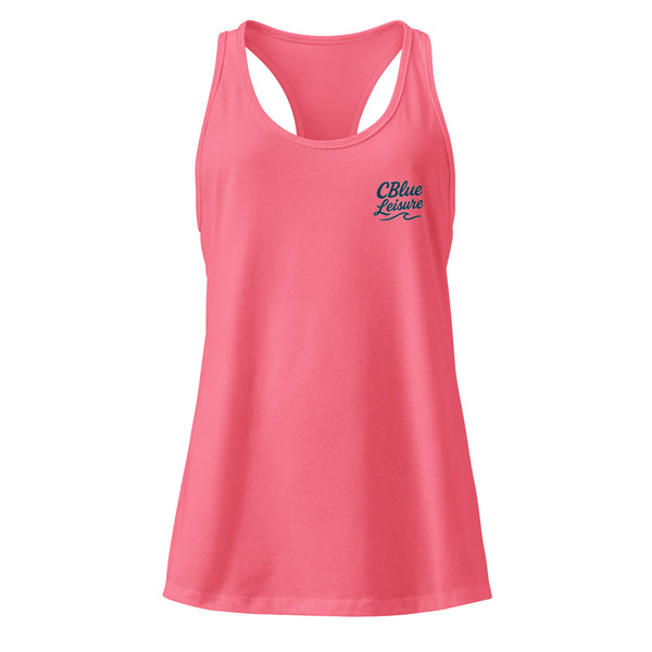 CBlue Leisure Women’s Racerback Tank – Built for the Calm Between Storms