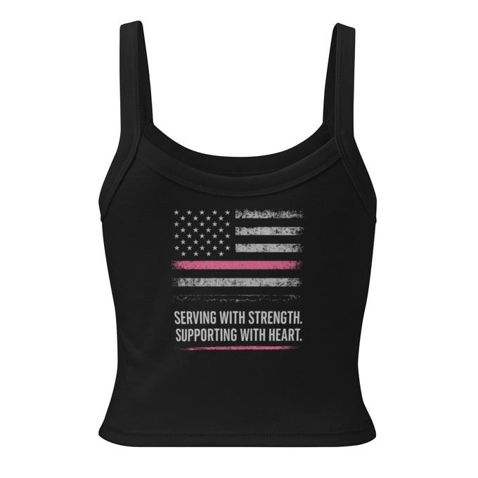 Fundraiser Women’s Cropped Tank – Flag Edition