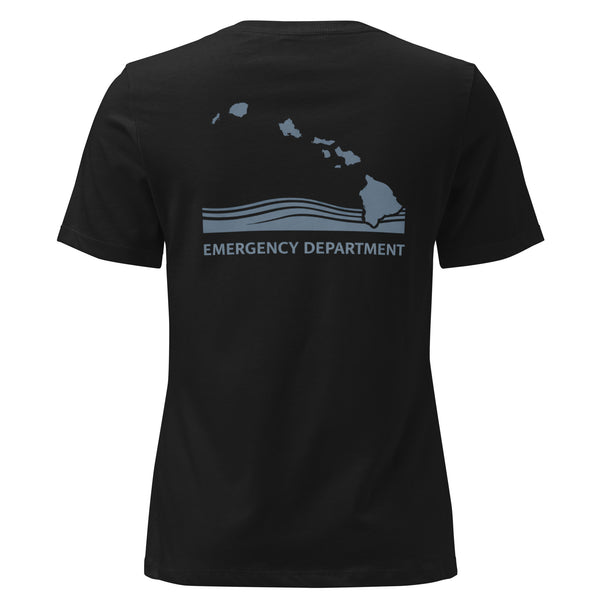 ER WAVE MARK TEE - Woman's