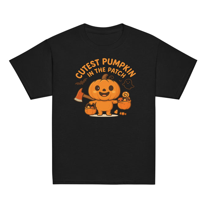 CBlue “Cutest Pumpkin in the Patch” Youth Tee – Halloween 2025 Limited Edition