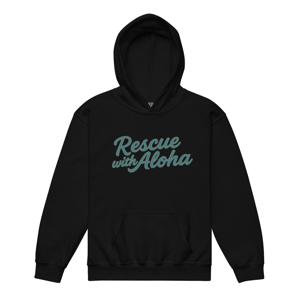Rescue with Aloha Youth Hoodie – Island Duty Gear