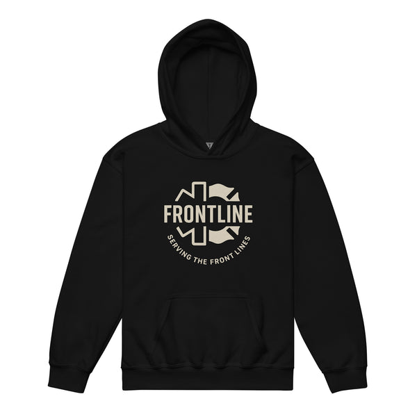 Frontline Crest Youth Hoodie
