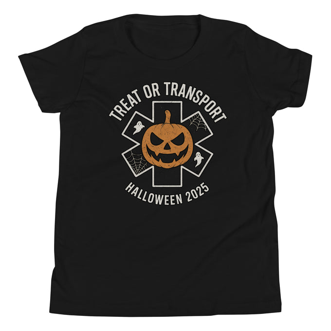 Treat or Transport Youth Tee – Halloween 2025 Limited Edition